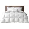 Highland Feather 233 Thread Count 600 Loft European White Down Duvet - Queen