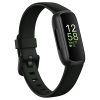 Fitbit Inspire 3 Smartwatch - Black with Midnight Zen Band