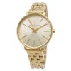 Michael Kors Pyper Crystal Gold Dial Ladies Watch