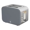 Swan 2 Slice Nordic Style Toaster - Grey