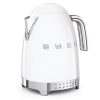 Smeg 50's Style Variable Temperature Electric Kettle - White