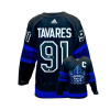 Frameworth John Tavares Signed Toronto Maple Leafs Adidas Third Jersey