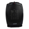 Brentwood 1500W Portable Oscillating Black Ceramic Space Heater & Fan