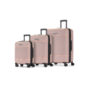 Bugatti Wellington 3 Piece Hard Side Luggage Set in Pink