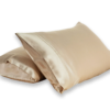 Highland Feather Valencia 100% Mulberry Silk Pillowcase - Champagne Gold