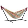 Vivere Cotton Hammock with Stand - Salsa