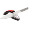 Global 2-Piece G2 Chef's Knife and Sharpener Set - Red