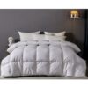 Twin Ducks Marsala Canadian Origin White Down Queen Duvet