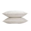 Twin Ducks Marsala Canadian Origin White Down 2x King Pillows