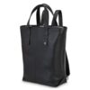 Samsonite Ladies Leather Convertible Backpack - Black