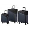 American Tourister Daring Dash 3-Piece Nested Set - Black/Grey