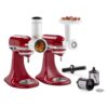 KitchenAid® Food Grinder + Fresh Prep Slicer/Shredder Attachment Bundle