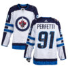 AJ Sports Josh Morrissey Signed Winnipeg Jets White adidas Jersey