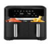T-fal Dual Easy Fry XXL Air Fryer 7-in-1, 2 Baskets, 11.6Qt