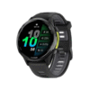 Garmin® Forerunner® 970, Carbon Gray DLC Titanium with Black Case and Black/Translucent Whitestone Band