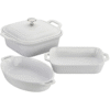 Staub Ceramique 4 Piece Ovenware set - white