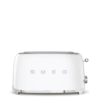 Smeg 50's Retro Style Aesthetic 4 Slice Toaster - White