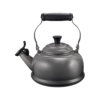 Le Creuset 1.6L Classic Whistling Kettle Oyster Stainless Steel Knob