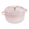 Staub 5.25L Cast Iron Round Cocotte - Sorbet Rose