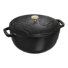 Staub 5qt. Year of the Horse French Oven - Black