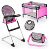 Bayer Design - Highchair with Travel Bed Set - Polka Dots