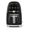 Smeg 50's Style Aesthetic Drip Coffee Machine - Black