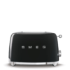 Smeg 50's Reto Style Aesthetic 2 Slice Toaster - Black