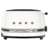 Smeg x Porsche 2 Slice Toaster - Carrara White