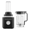 KitchenAid Pure Power Blender with 1 x Personal Blender Jar - Black Matte