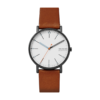 Skagen Signatur Medium Brown Leather Men's Watch