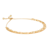 Hillberg & Berk Trio Strand Bracelet - Gold