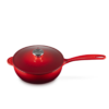 Le Creuset 2 L Saucier Pan Cerise Classic Stainless Steel Knob
