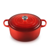 Le Creuset 8.1 L Round Dutch Oven Cerise Stainless Steel Knob