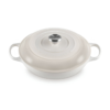 Le Creuset 4.7 L Braiser Meringue Stainless Steel Knob