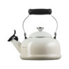 Le Creuset 1.6L Classic Whistling Kettle Meringue Stainless Steel Knob