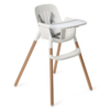 Peg Poke High Chair - Polar