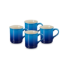 Le Creuset Set of 4 Classic Mugs Blueberry