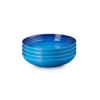 Le Creuset Set of 4 Classic Dinner Plates Blueberry