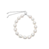 Nishi Pearls Kaia Bracelet - 8mm White Freshwater Pearl, Sterling Silver