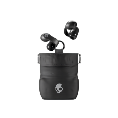 Skullcandy Push 720 Open Open-Ear True Wireless Earbuds - Black/Silver