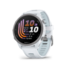 Garmin Forerunner 170 Music - Whitestone with Whitestone/Cloud Blue Band