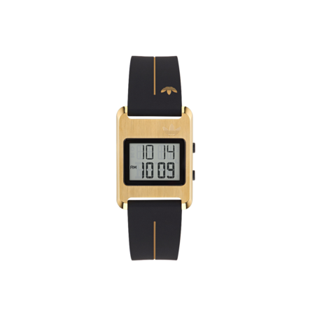adidas Originals Retro Pop Three Digital Dial Unisex Silicone Strap Watch - 31mm