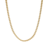 Hillberg & Berk Heart String Chain Necklace - Gold